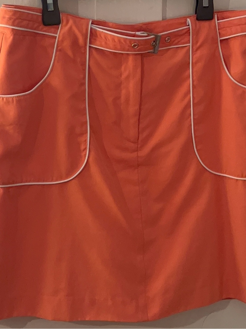 Izod Bright Coral/Salmon color Ladies Skirt